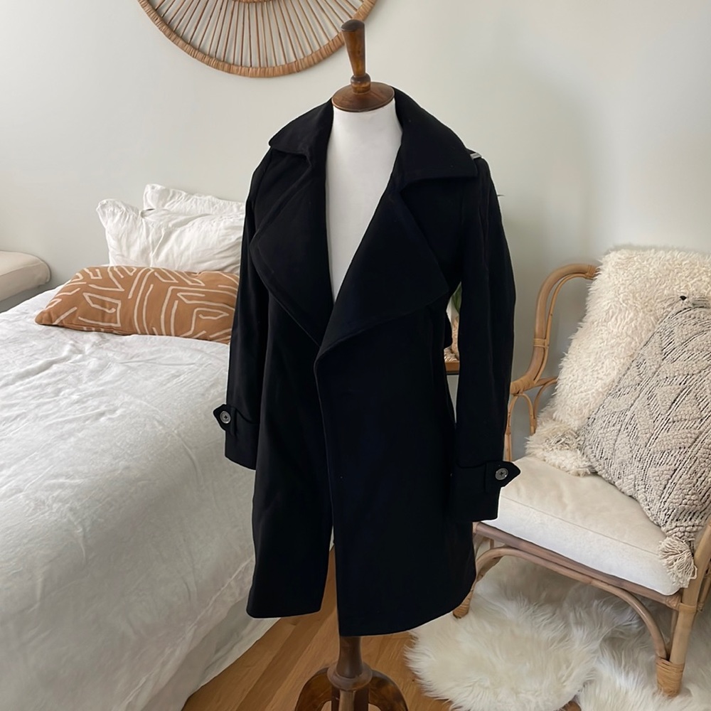 Michael Kors Wool Wrap Trench Coat